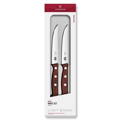 Wood, Steakmesser Set, 2tlg,12cm, erade, od. Ahorn,