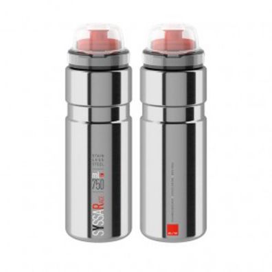 ELITE Trinkflasche "Syssa" SB-verpackt, 750 ml, Al silber