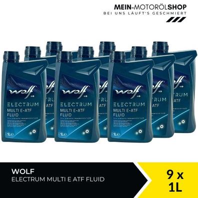 Wolf Electrum Multi E-ATF Fluid 9x1 Liter