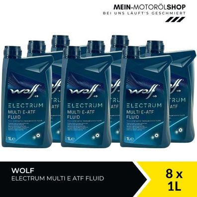 Wolf Electrum Multi E-ATF Fluid 8x1 Liter