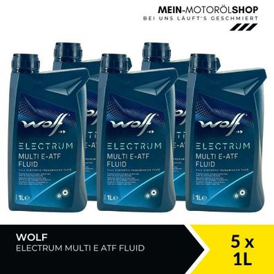 Wolf Electrum Multi E-ATF Fluid 5x1 Liter