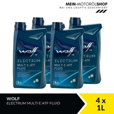 Wolf Electrum Multi E-ATF Fluid 4x1 Liter