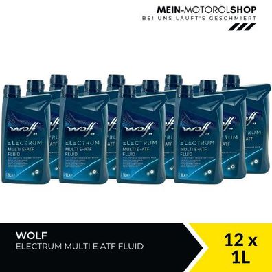 Wolf Electrum Multi E-ATF Fluid 12x1 Liter