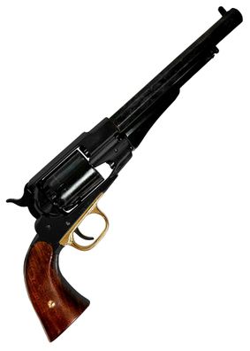 Remington 1858, Perkussionsrevolver, Schwarz, Replik