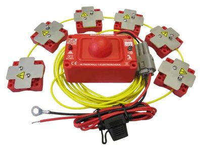 Marderschutz K&K M4700 Marderabwehr Ultraschall 360° 6 x Hochspannung Kontakt