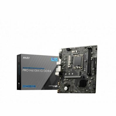 MSI PRO H610M-G H610MG DDR4 Motherboard micro ATX -(7D46-009R) (7D46009R)