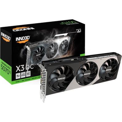 Inno3D RTX5070TI X3 OC, 16GB GDDR7 HDMI 3xDP
