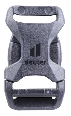Deuter Rucksack Ersatzteile Schnalle 20 mm black
