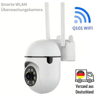 Q101 WiFi Überwachungskamera – 1080p Innenkamera, Nachtsicht, Bewegungserkennung