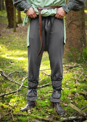 Hose Thalor mit Schnürung, grau