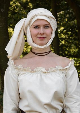 Mittelalter Wimpel, Kopftuch, verschiedene Farben