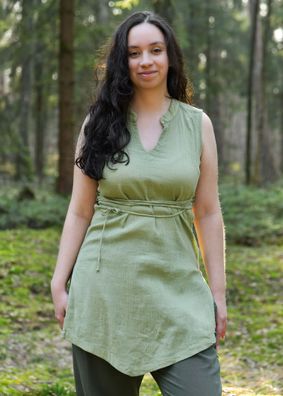 Damen Tunika Nimith, gewaschenes grün