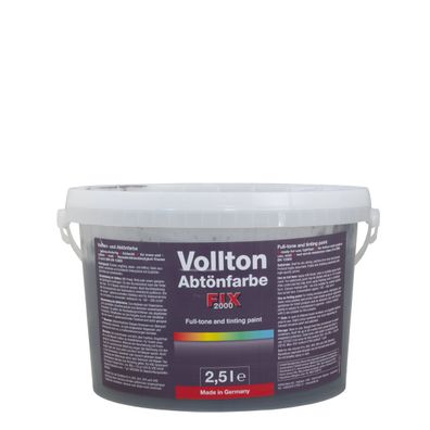 Pufas Vollton- und Abtönfarbe FixColor 2,5L 516 weinrot