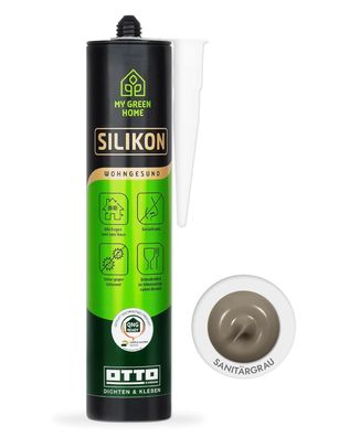 Otto - MY GREEN HOME Silikon Sanitärgrau