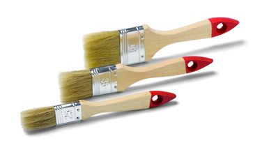 Schuller YES Flachpinsel-Set ? 3-teilig (1", 1½", 2") ? Preisgünstiges