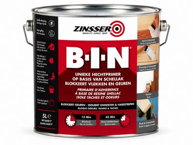 Zinsser® B-I-N® Haftgrund 2,5 Liter