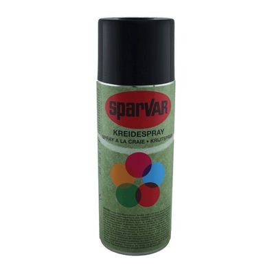 Sparvar® Markierspray-Set Kreidespray 400 ml ? Weiß, Schwarz & Gelb ?