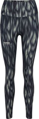 Hummel Damen Leggings Hmlhiit Aop Intensity Hw Tights 230134