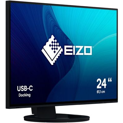 EIZO 61.0cm (24") EV2485-BK 16:10 HDMI+DP+USB-C IPS bl