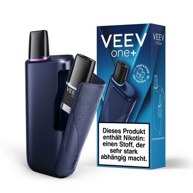 VEEV one+ PLUS Vape Kit E-Zigaretten Akku Pod-System Twilight NAVY