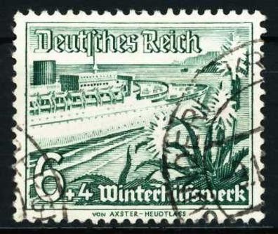 3. REICH 1937 Nr 654 gestempelt X5CEADA