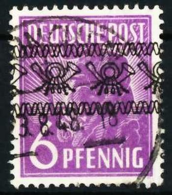 2. Kontrollratsausgabe MIT Bandaufdruck Nr 37Ia X6271DA