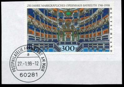 BRD 1998 Nr 1983 gestempelt Briefstück zentrisch X6C90A6