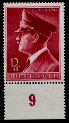 3. REICH 1942 Nr 813y postfrisch URA X71C68A
