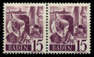 FZ BADEN 1. Ausgabe Spezialisiert Nr 5yvIII+5yv X7B7D62