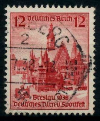 3. REICH 1938 Nr 667 gestempelt X860E52