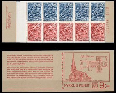Schweden Markenheftchen Nr MH 55 postfrisch S0229C6