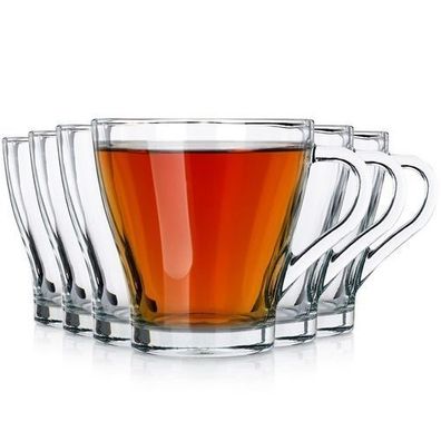 Kaffee- und Teegläser 250 ml 6 Stück