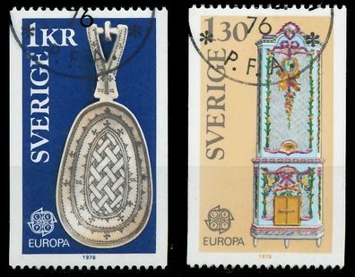 Schweden 1976 Nr 943-944 gestempelt X0457AE