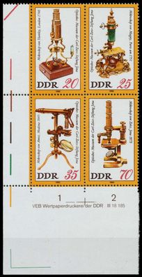DDR Zusammendruck Nr 2534VB DV WPD postfrisch Viererblo X14D986