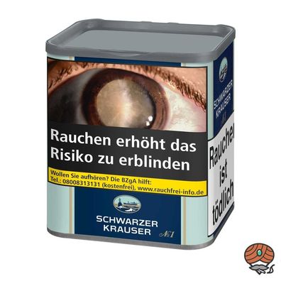 Schwarzer Krauser No.1 Feinschnitt Zigarettentabak 57g