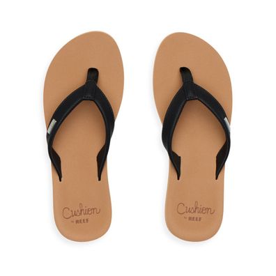 REEF Women Flip Flop Baja Sands black/tan - Größe: 11 (42,5)