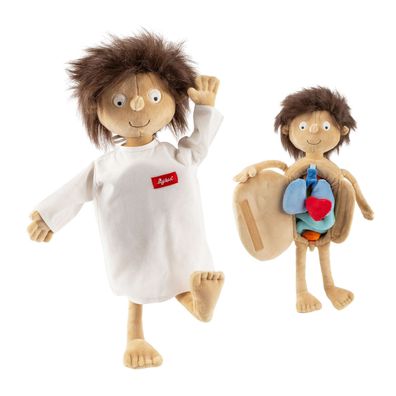 Lern Puppe Erwin der kleine Patient, Erwin Lernpuppe, Lernpuppen, sigikid, 38322
