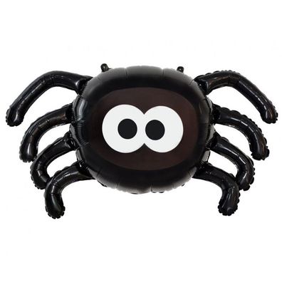 Black Spinne Folienballon 89 cm