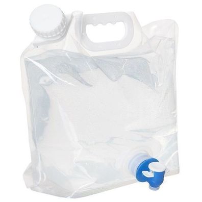 Faltbarer Wassertank mit Wasserhahn, 4,8 l