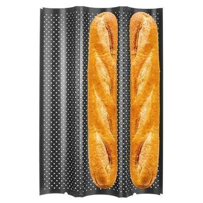 Stahl-Baguetteform 38 cm