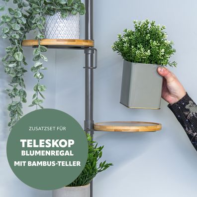 bremermann Zusatz-Pflanzenteller für Teleskop-Blumenregal