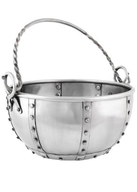 Wikingerzeitlicher Lagertopf, poliert, authentisch gearbeitet