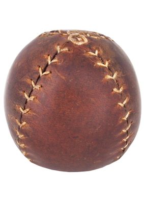 Leder Ball, braun, verschiedene Größen