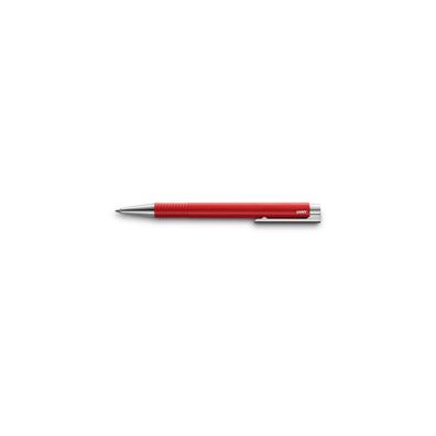 LAMY Kugelschreiber logo M+ red rot Schreibfarbe blau