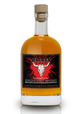 Mettermalt Wacken Single Malt Whisky 2026, 43% vol. Alk., 0,5l