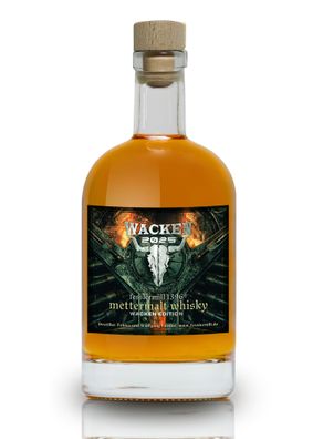 Mettermalt Wacken Single Malt Whisky 2025, 42% vol. Alk., 0,5l