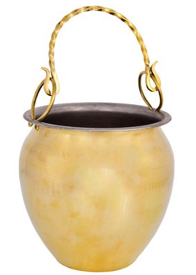 Situla, Römischer Topf, Messing, verzinnt