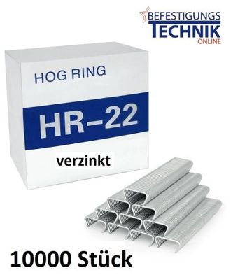 D-Hog RING Klammer verzinkt für Ringzange Bostitch TR201 TR203 SR15 BeA HR 60-22 HR22