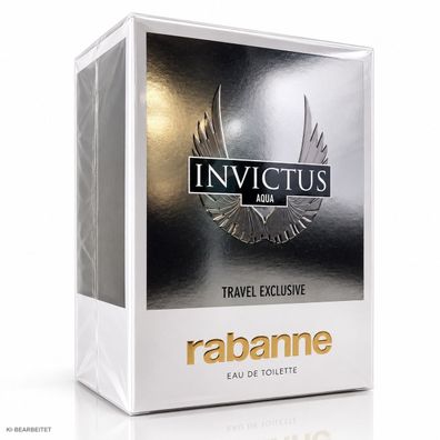 Paco Rabanne Invictus Aqua 100 ml Eau de Toilette EDT Herren Parfum Travel Exclusive