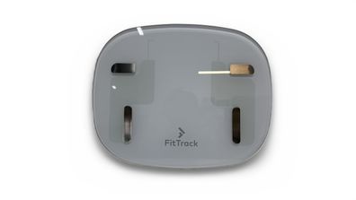 Fittrack Beebo Smart Waage Bluetooth Glas weiß Schwangerschaftsmodus